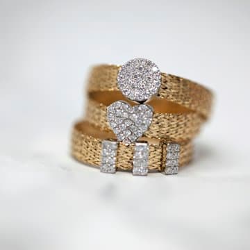 Gold rings